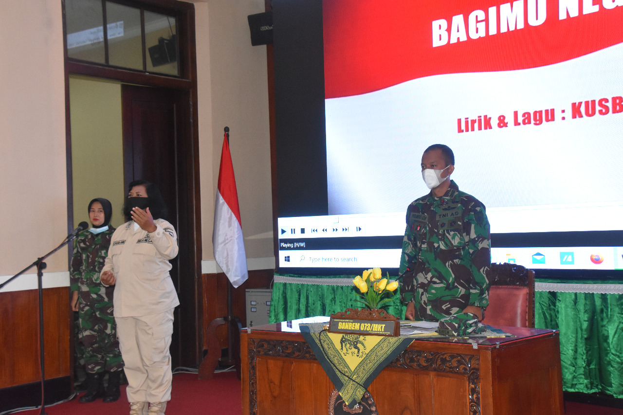 Danrem 073/Makutarama Buka Acara Pembinaan Komunikasi Sosial Cegah Tangkal Radikalisme